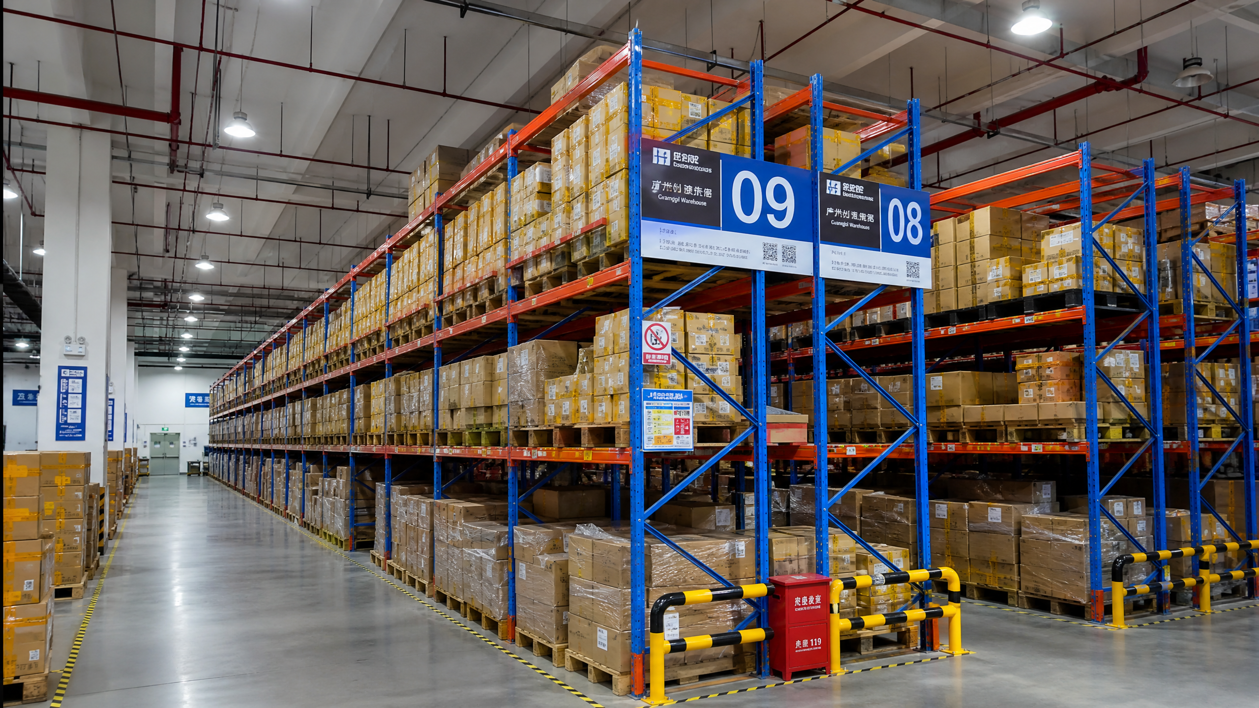 Entrepôt logistique